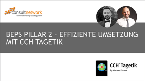 Webinaraufzeichnung BEPS Pillar 2 - Effiziente Umsetzung mit CCH Tagetik