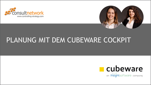 Webinaraufzeichnung Planung mit dem Cubeware Cockpit