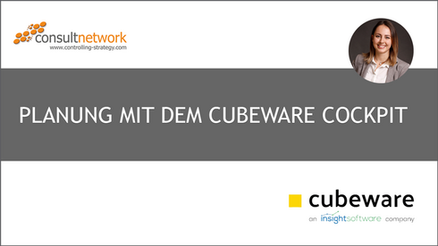 Webinaraufzeichnung Planung mit dem Cubeware Cockpit