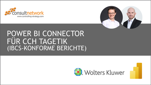 Webinaraufzeichnung: Power BI Connector für CCH Tagetik (IBCS-konforme Berichte)