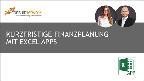 Webinaraufzeichnung: Kurzfristige Finanzplanung mit Excel APPs