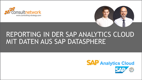 Webinaraufzeichnung: Reporting in der SAP Analytics Cloud mit Daten aus SAP Datasphere