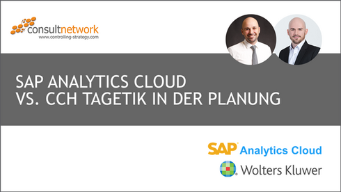 Webinaraufzeichnung SAP Analytics Cloud vs. CCH Tagetik in der Planung