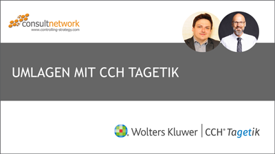 Webinaraufzeichnung: Umlagen mit CCH Tagetik
