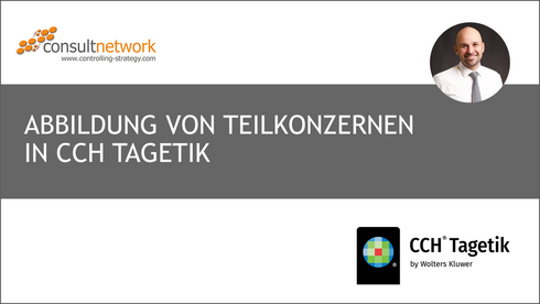 Webinaraufzeichnung Abbildung von Teilkonzernen in CCH Tagetik