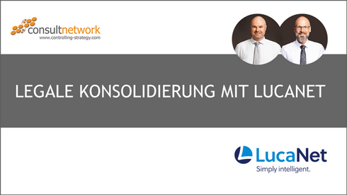 Webinaraufzeichnung: Legale Konsolidierung mit LucaNet