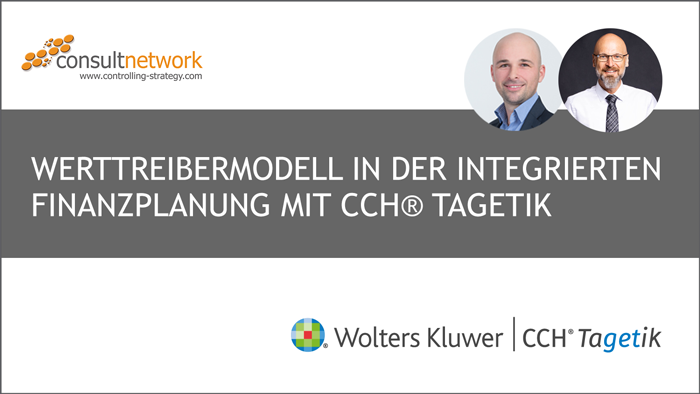 Webinaraufzeichnung Werttreibermodell in der integrierten Finanzplanung mit CCH Tagetik